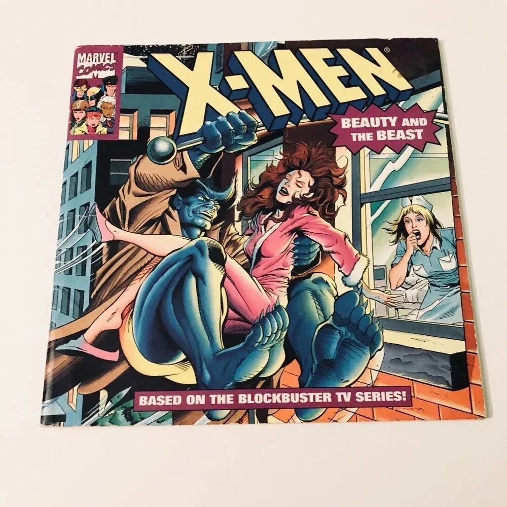 Vintage 1994 Xmen Beauty and the Beast Random House Paperback